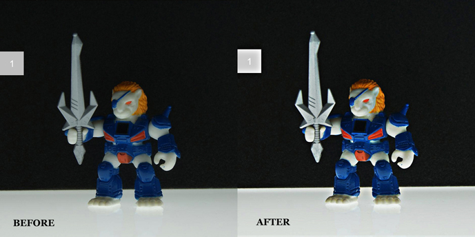 Before After BB Lion